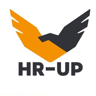 Логотип телеграм канала @hr_up — HR-UP