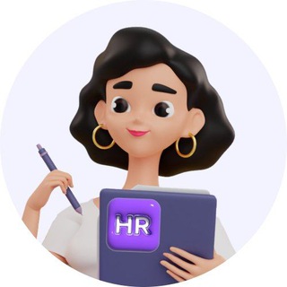 Логотип телеграм канала @hr_workstyle — эйчар за работой