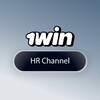 Logo of telegram channel hr1win — 1win HR