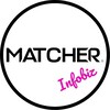 Логотип телеграм канала @hr_matcher_infobiz — MATCHER ♾ Инфобизнес