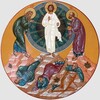Логотип телеграм канала @hram_v_uzhnom — Храм Преображения Господня ⛪️