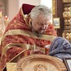 Логотип телеграм канала @hramfomishevo — ☦Храм Святителя Николая в телеграм. Фомищево.