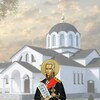 Логотип телеграм канала @hramnarechnom — Храм св. Феодора Ушакова в Левобережном