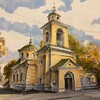 Логотип телеграм канала @hramsvduha — Храм Сошествия Святого Духа на Даниловском кладбище