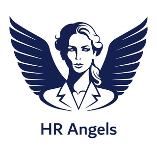 Логотип телеграм канала @hrangels — HR ANGELS