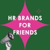 Telegram channel HR brands for friends logo