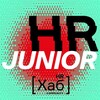 Логотип телеграм канала @hrhubjunior — HR[хаб]junior