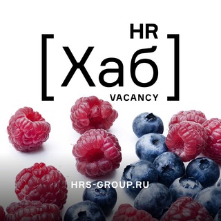 Логотип телеграм канала @hrhubvacancy — HR[хаб]вакансии
