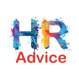 Логотип телеграм -каналу hrkharkiv — Advice from HR Kharkiv💙