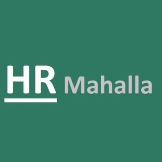 Telegram арнасының логотипі hrmahalla — HR Mahalla