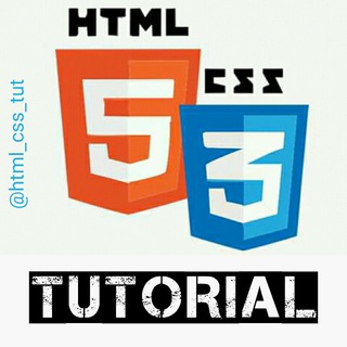 Logo saluran telegram html_css_tut — HTML and CSS Tutorials