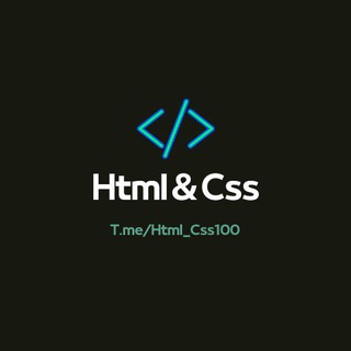 Telegram channel Html & Css logo