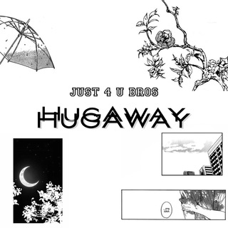 Логотип телеграм канала @hugaway — HugAway