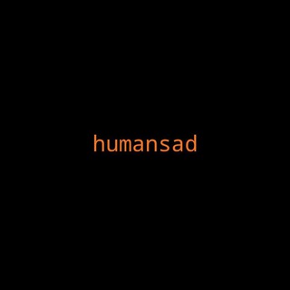 Logo saluran telegram humanssadid — humansad