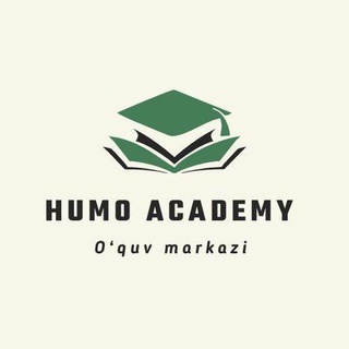 Telegram kanalining logotibi humoacademy_tm — "HUMO academy" o‘quv markazi