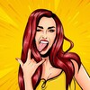 Логотип телеграм канала @humordame — Горячие штучки 💃 Женский Юмор