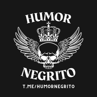 Logo of telegram channel humornegrito — ☠️ Humor Negrito ☠️