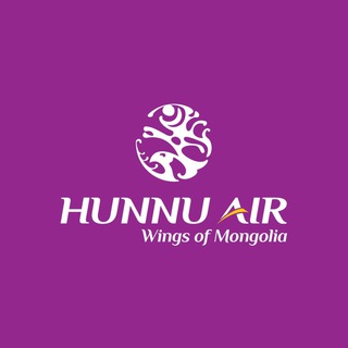 Логотип телеграм канала @hunnuair — Hunnu Air - Wings of Mongolia