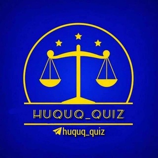 Telegram kanalining logotibi huquq_quiz — HUQUQ QUIZ