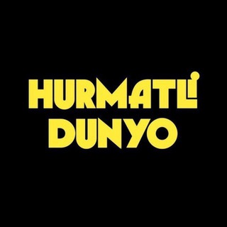 Telegram kanalining logotibi hurmatli_dunyo — HD