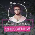 Логотип телеграм канала @hussienhw — محاضرات حسين الهاشمي 2023