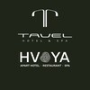 Логотип телеграм -каналу hvoya_tavel_concert — HVOYA&TAVEL LIVE!🎯