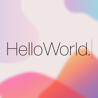 Логотип телеграм канала @hw_code — Hello World