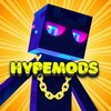 Логотип телеграм канала @hype_mods — 🔥 HypeMods — Майнкрафт моды