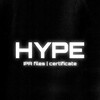Логотип телеграм канала @hypeiphone — HYPE ipa | IPA FILES