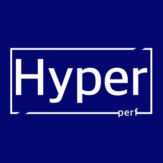 Логотип телеграм канала @hyperperf — Hyper