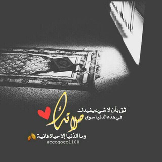 لوگوی کانال تلگرام hztshqasaeed8888 — تكفي الذكرى