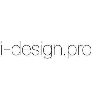 Логотип телеграм канала @i_design_pro — i-design.pro