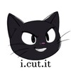 Логотип телеграм канала @i_cutit — монтаж видео · i.cut.it