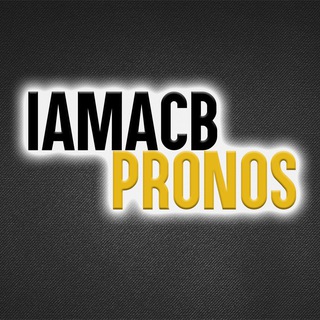 Logo de la chaîne télégraphique iamacbpronospublic - IAMACBPRONOS I PRONOS PUBLIC 💸