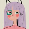Логотип телеграм канала @iamallergictocats — у меня аллергия на кошек
