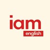 Логотип телеграм канала @iamengschool — I AM — школа английского языка для девушек