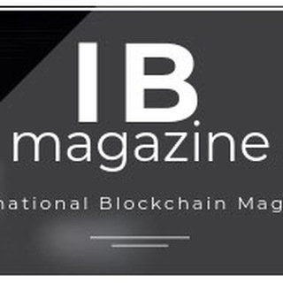 Логотип телеграм канала @ibmagazine — International Blockchain Magazine