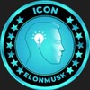 Telegram channel ICON WORLD logo