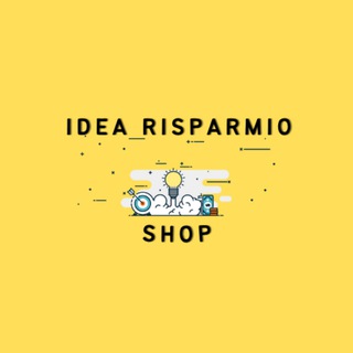 Logo del canale telegramma idea_risparmio - IDEE RISPARMIO SHOP💡