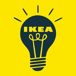 Логотип телеграм канала @ideabyikea — Идея IKEA 💡