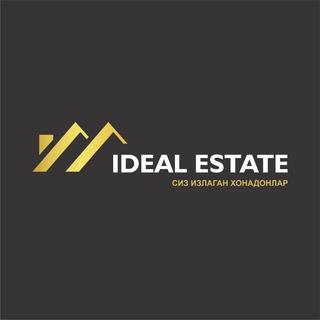 Telegram каналынын логотиби ideal_estate_uz — IDEAL ESTATE LINK