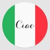 Логотип телеграм -каналу idealitalian — Італійська в ідеалі. Італія для українців
