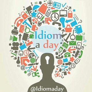 Логотип телеграм канала @idiomaday — Idiom and Word a day
