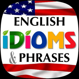 Logo of telegram channel idioms_phrases_in_english — English Idioms