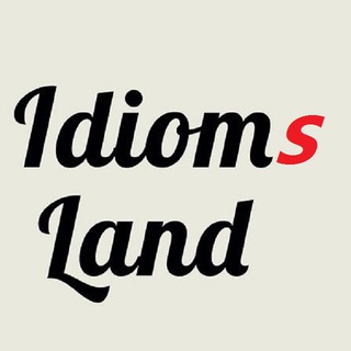 Logo of telegram channel idiomsland — Learn English Idioms Land