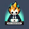 Логотип телеграм канала @idk_frontend — idk Frontend