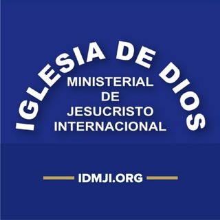 Logotipo del canal de telegramas idmji_org - Iglesia de Dios Ministerial de Jesucristo Internacional