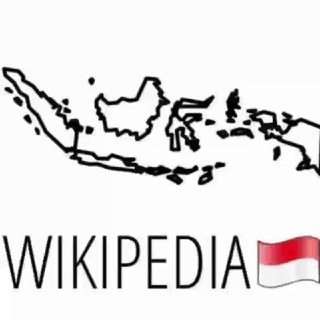 Logo saluran telegram idwiki — Wikipedia bahasa Indonesia