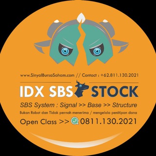 Logo of telegram channel idxsbsstock — IDX SBS STOCK
