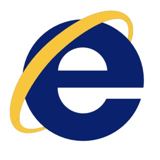 Telegram channel Internet Explorer logo
